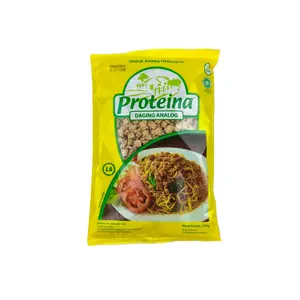 Proteina Daging Analog LS Sedang 250gr – Vegan Food, Pengganti Daging Sehat