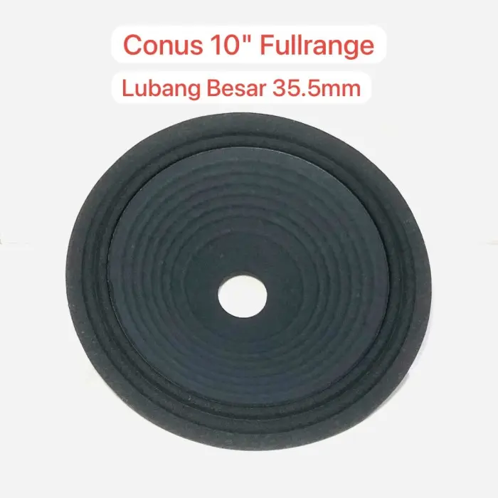 Daun Speaker Conus Speaker 10 inch Fullrange Lubang Besar 0