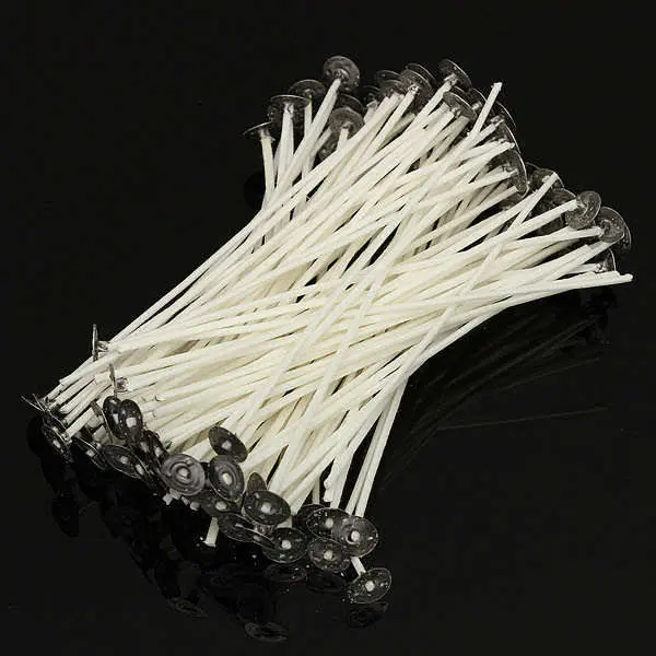 10 Bấc nến 15,5cm chuốt sáp sẵn dùng làm nến nhiều kích thước 100% cotton an toàn cho nguời sử dụng 7