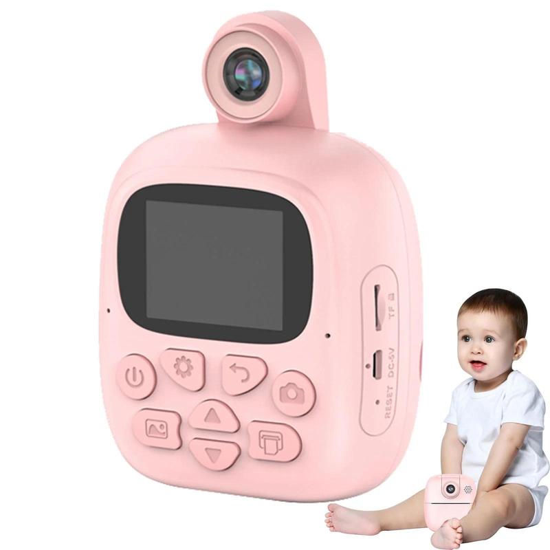 Product Introduction of Kids Film Camera Thermal Printer Paper Photo Portable Pocket Video Recording Wireless Hd Instant Printing Cameras Birthday Gift 19