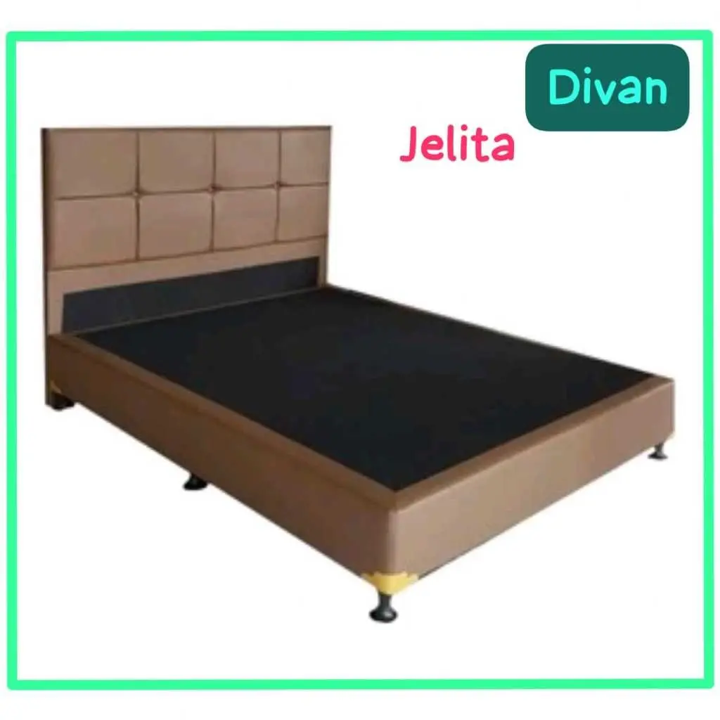 Divan + sandaran full Kotak 8 By Jelita