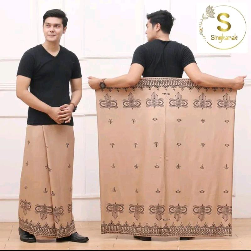Sarung Gus Iqdam Exlusive Halusan Batik Sogan Viral Kekinian Dewasa Bahan Rayon Super Premium Terbaru Terlaris Termurah Bunga 3