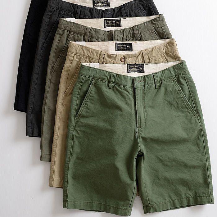 Product Introduction of Summer New Casual Shorts Men's Textured Slim Fit Trendy Capris Men's Versatile Straight Cargo Pants 1