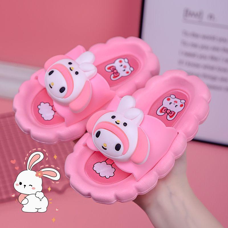 Dép Lê Trẻ Em, Thiết Kế Dễ Thương Cho Bé Gái, Sử Dụng Trong Nhà, Đế Siêu Mềm, Chống Trượt, Thời Trang, Có Thể Đeo Ngoài Trời, Kiểu Dép, 029