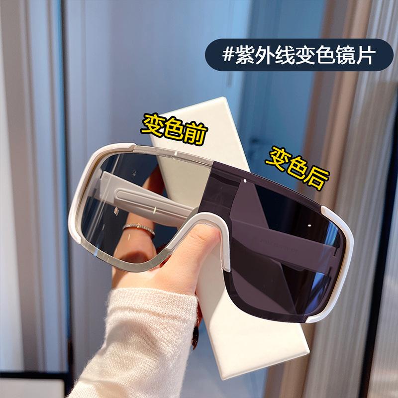Product Introduction of Kính ban đêm ngoài trời, dành cho nam giới đi xe đạp và đi xe đạp đường trường, Gọng lớn, Chống gió, Bảo vệ mắt, Kính râm trong suốt, Hợp Xu hướng, Hàng mới về năm 2024 Phụ Kiện 26