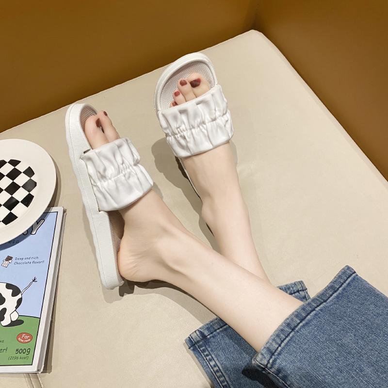 [COD] Sandal Ruffle/ Sandal Musim Panas/ Sandal PVC/ Sandal Anti Slip 2