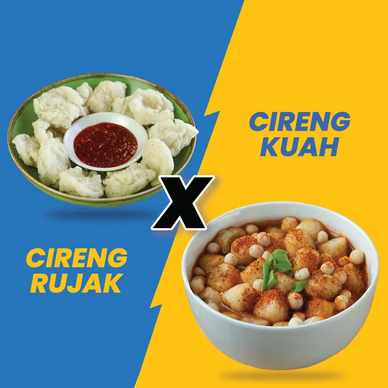Kylafood Mix ( Cireng Bumbu Rujak x Cireng Kuah) 3