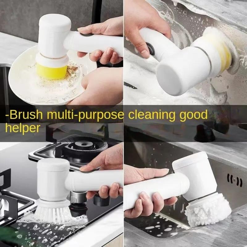 Multi-functional Electric Cleaning Brush for Kitchen and Bathroom - Wireless Handheld Power Scrubber for Dishes, Pots, and Pans 5