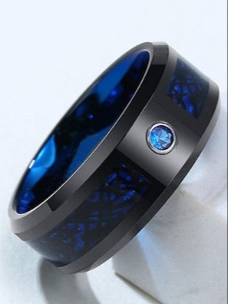 Product Introduction of Unisex's Street Style Ring, Trendy Vintage Retro Ring, Fashionable Jewelry As Birthday Gift for Boyfriend & Husband 4
