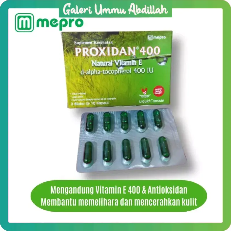 Bundling Meprothion 500mg + Proxidan 400IU Per BOX Isi 30 4
