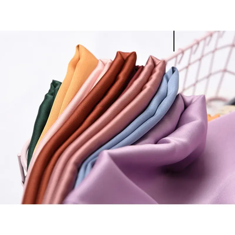 Khăn Lụa Vuông ( Khăn Turban) Cao Cấp Trơn Chất Liệu Lụa Chiffon 70x70cm - Mã KL039 1