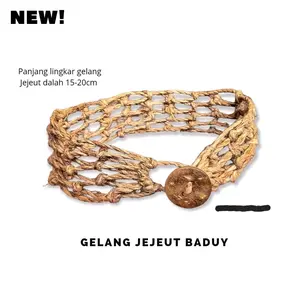 aksesoris Gelang Baduy gelang Jejeut bahan dari kulit kayu alami