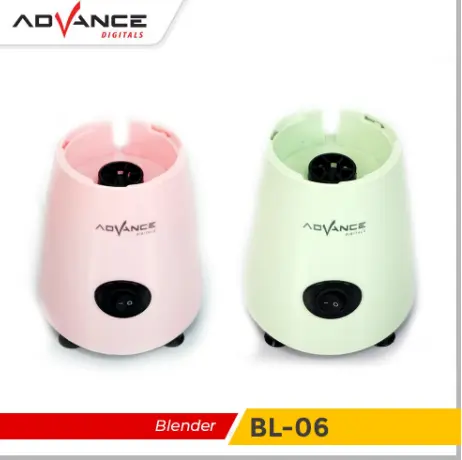 Advance Blender(Mesin Pelumat) Gelas Plastik 180W 1.2L Food chopper juicer Dan Mixer Kecepatan Variabel bl-06 1