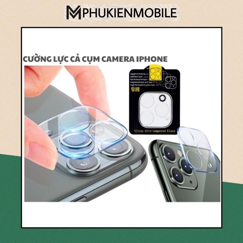 CƯỜNG LỰC FULL CỤM CAMERA DÀNH CHO IP 11 11PROMAX 12 MINI 12 12PRO 12PROMAX 13PROMAX 14PROMAX 15PROMAX 16PROMAX 17PROMAX- TRONG SUỐT- BẢO VỆ CAMERA