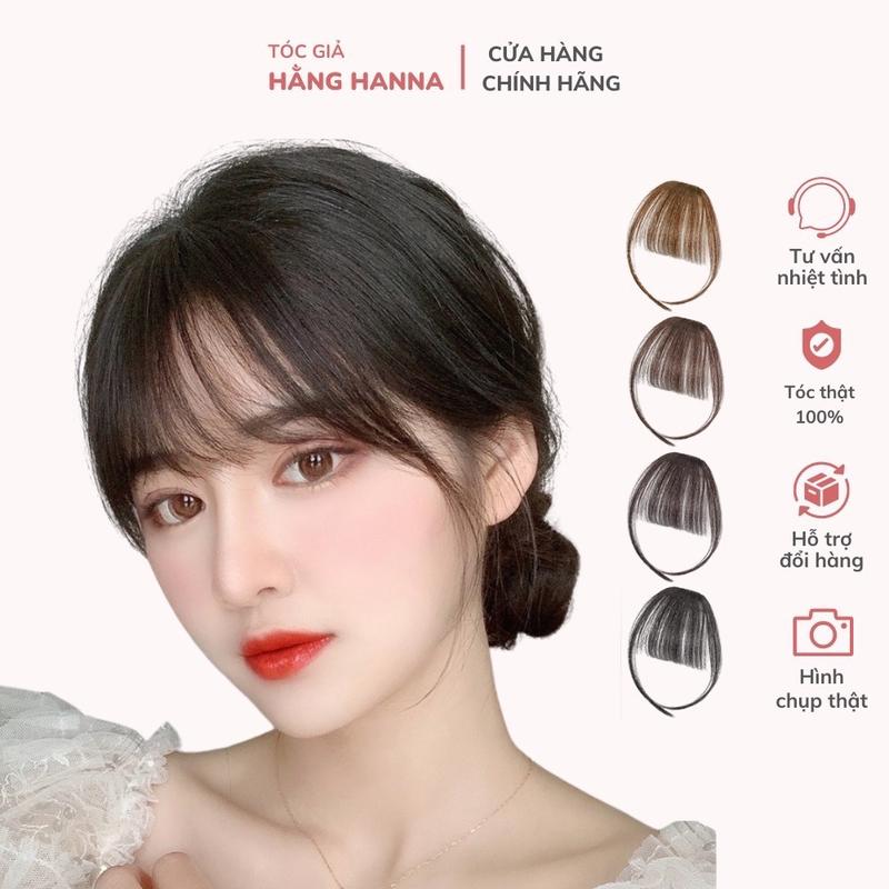 Tóc Mái Giả Tóc Kẹp Mái Thưa