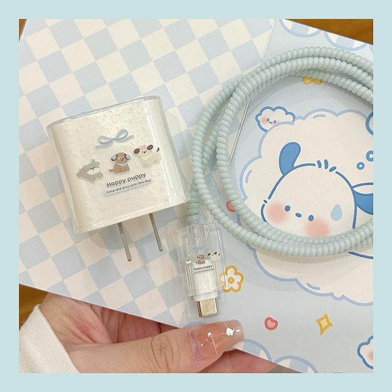 Tay Áo Bảo Vệ Cáp USB, 20W, Cho Phích Cắm Sạc Apple 15Promax, Sạc Nhanh, Chống Rơi, Vỏ Ốp Mềm, Tương Thích Với 14 Và 13, Chống Vỡ Phone Phụ Kiện 7