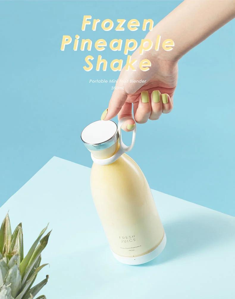 Product Introduction of Portable Electric Juicer Blender Usb Mini Fruit Mixers Juicers Fruit Extractors Food Milkshake Multifunction Juice Maker Machine kettle mini  chopper  blender portable  juicer  blender sausage  egg  machine stone  grinders  food  machine 49