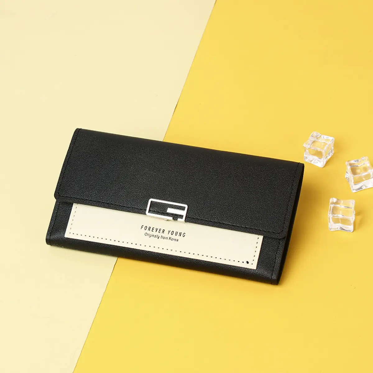 2025NEW Women's short Korean style trendy folding personality student cute mini fashion coin purse wallet