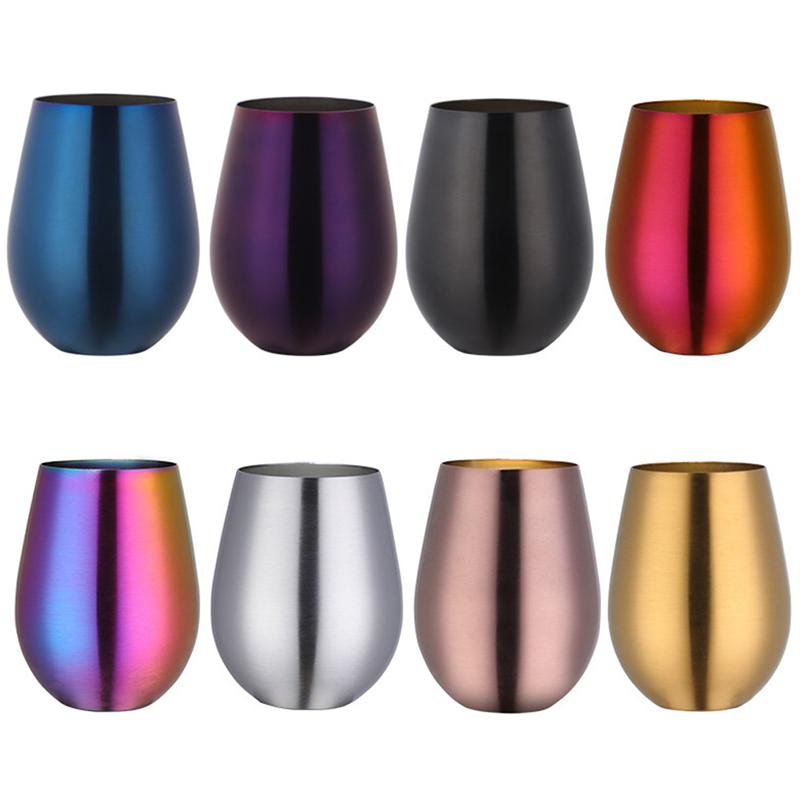 Product Introduction of 500ml Stainless Steel Beer  Rose Gold Beer Tumbler Cocktail Juice Milk Cup Drinking Mug for Bar Outdoor Drinkware 22