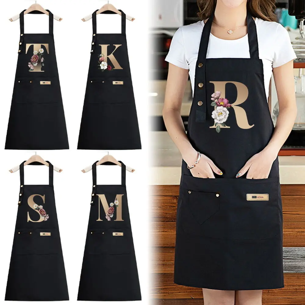Fashionable Household Gardening apron Aesthetically pleasing waterproof Dust-proof In Stock ｇold Series