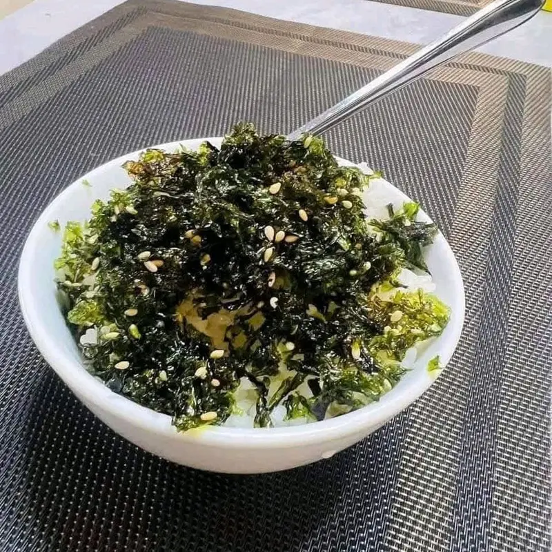 [TẶNG TÁO KẸP SỮA ]Combo 4 Bịch Rong Biển Trộn Cơm Cho bé  Hàng chính ngạch  [1 gói 128g  ] Rong Biển Trộn cơm 2