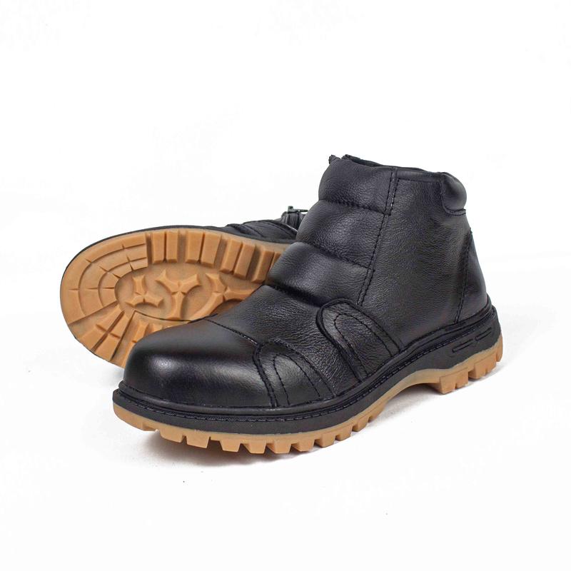 Product Introduction of Sepatu Boot Safety Kulit Asli Pria Bikers Tiktok Shop STG-SFT Boots Karet 8