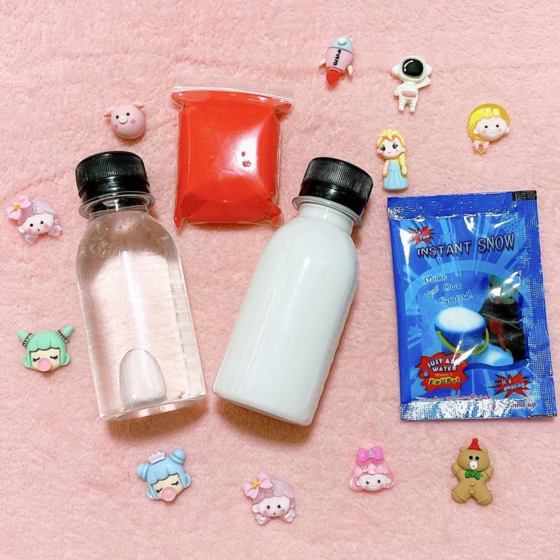 Bộ Kit Slime Bơ Slime Mây 5 Món Tiết Kiệm Cho Học Sinh - Tặng Kèm Charm Toy Đồ Chơi