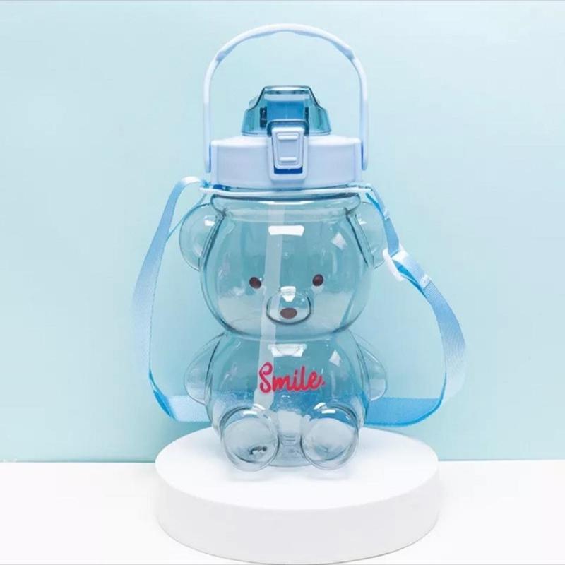 Bình Đựng Nước 1100ml Hình Gấu Dễ Thuong Tôn Lên Cá Tính Trẻ Trung Năng Động (tuyển sỉ)