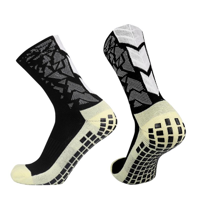 Product Introduction of Anti-slip Training Socks Soccer Basketball Tennis Sock Non-slip Football Wear-resistant Sports Friction Strip Grip Cycling Sock 10