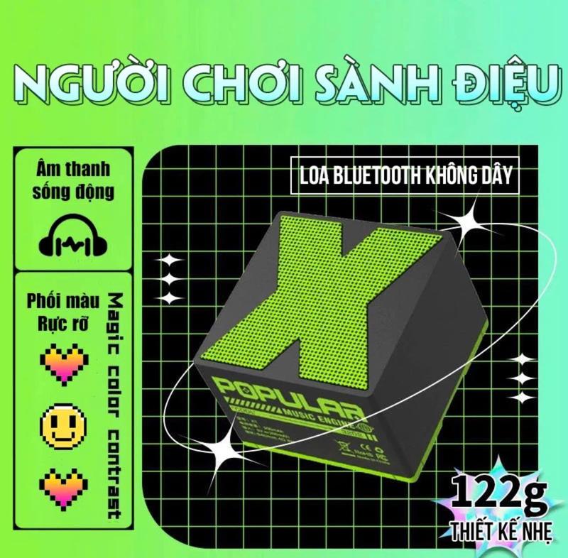Loa Bluetooth cực trầm, chất lượng âm thanh cao, nhỏ gọn dễ dàng mang đi, Loa X mini bass mạnh mẽ 0