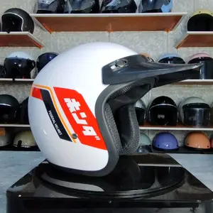 HELM bogo series HONDA GENK dengan pet panjang SNI Motorcycle