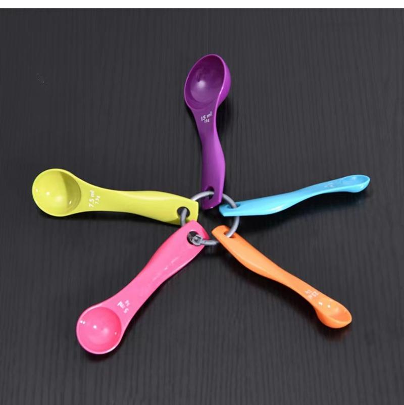 Product Introduction of Plastic Transparent Graduated Measures Cup Household Kitchen Baking Measuring Tool Set Handle Design Cups 3
