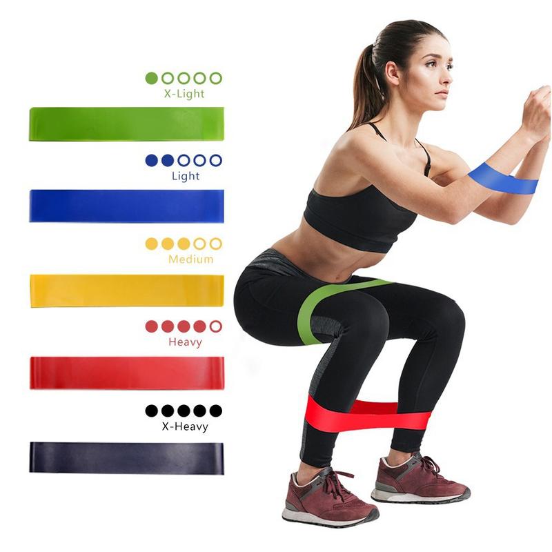Dây Kháng Lực 5 Cái bộ Với 5 Mức Kháng Lực Khác Nhau Dây Tập Yoga Cao Su Thiết Bị Tập Thể Dục Tập Gym Tại Nhà Thích Hợp Để Tập Thể Dục Và Thể Dục Đào Tạo Pilates