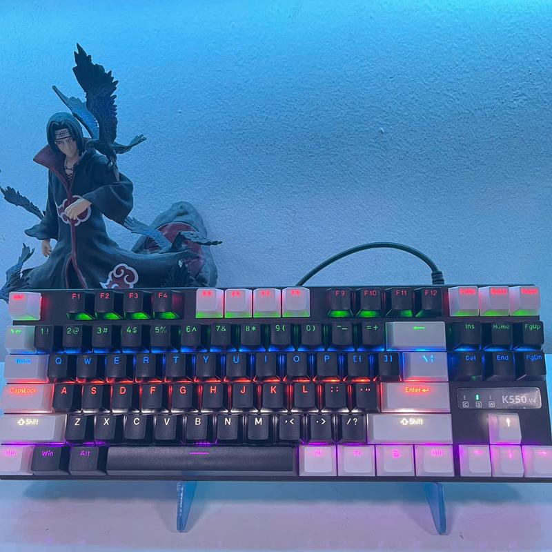Bàn phím cơ Gaming K550 V4 Red Switch TKL 87 phím - Có hot-swap - Led Rainbow | BigBuy360 - bigbuy360.vn