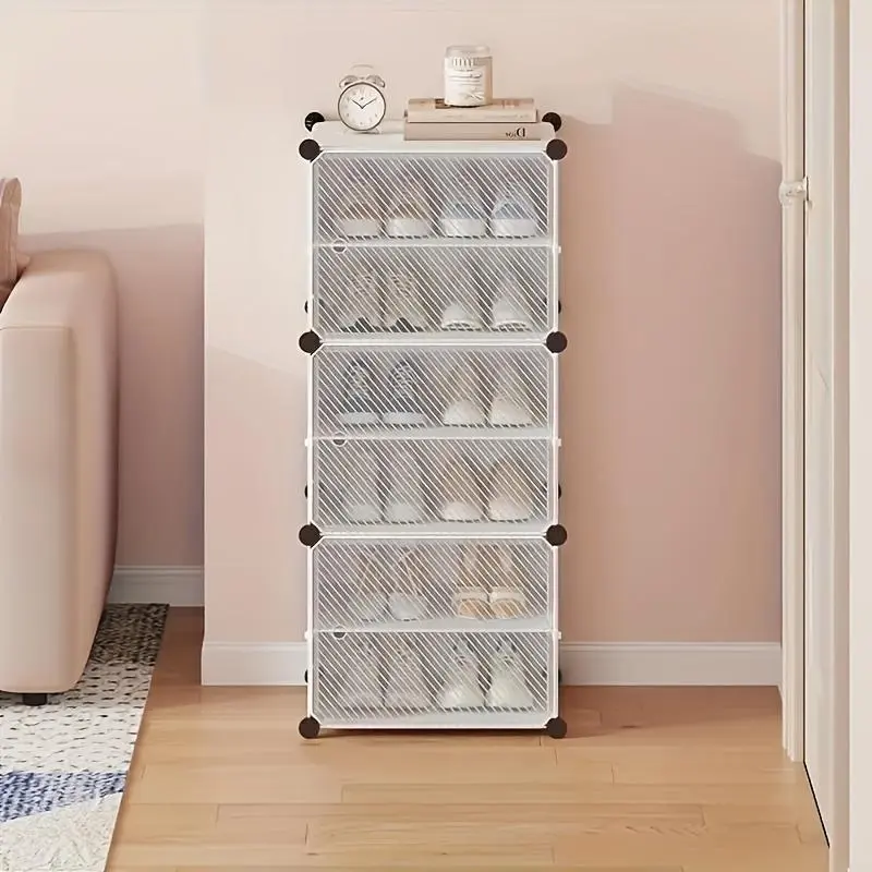 Shoe Rack, 1 Count Multi-layer Shoe Storage Rack, Shoe Organizer, Shoe Storage Organizer, Home Organizer for Entryway, Living Room, Bedroom, Room Decor