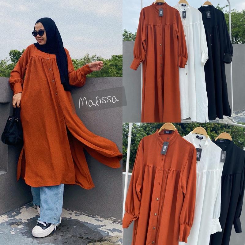 AIRFLOW Long Tunik Oversize Tunik Jumbo Premium by Malissa Vine Casual 7