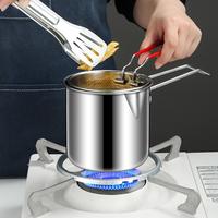 Gambar Multi Deep Fryer 4-in-1 Panci Penggorengan & Rebus Stainless Steel dengan Saringan Minyak dan Pegangan Anti Panas - 2IN1 dari BMW Kitchenware Kota Administrasi Jakarta Barat 5 Tokopedia