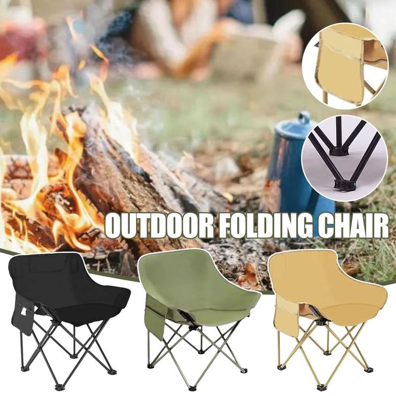 Product Introduction of Camping Foldable Chair Recliner Portable Heavy Duty Load Capacity For Beach Camping Picnic Leisure Home Use Cafe Napping Chair 11