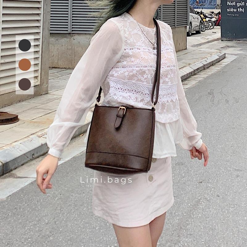 Túi Đeo Chéo nữ da đi chơi mini dễ thương NORI Đeo Vai nhỏ xinh, Giỏ xách hàn quốc đẹp, giỏ xách thời trang cá tính NORI Limi bags