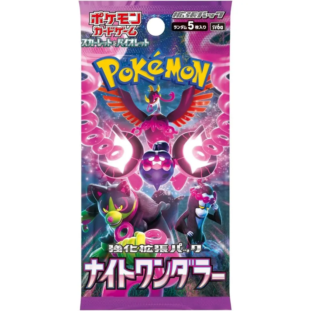 Gói thẻ bài Pokémon Card Game Scarlet & Violet Enhancement Expansion Pack Night Wanderer Booster Pack (Japanese)