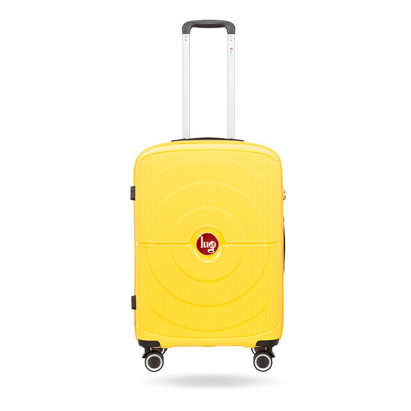 Vali Kéo Du Lịch PP04 Size 24 Thương Hiệu LUG, Nhựa PP Chống Bể Vỡ, Khóa Số Âm Thông Minh - LUG