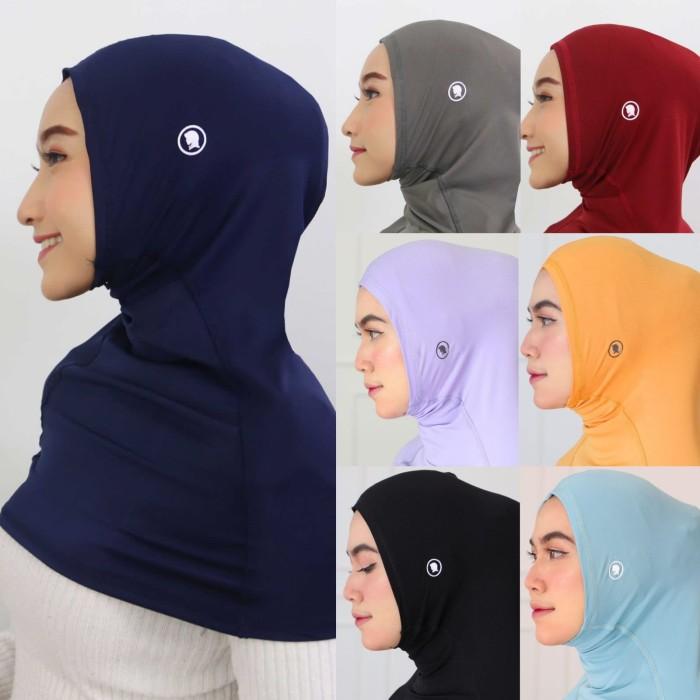 HITJAB - Hijab Sports Full Cover Hijab Olahraga Instant Sebahu Panjang 0