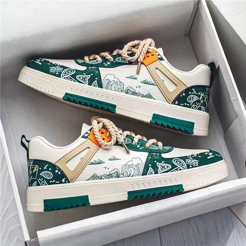 Product Introduction of [Tặng Tất] Giày nam mẫu mới A10 Full Box 2024 êm chân thoáng khí chạy bộ, thể dục Sneaker Cao Su Sport Sneaker 5