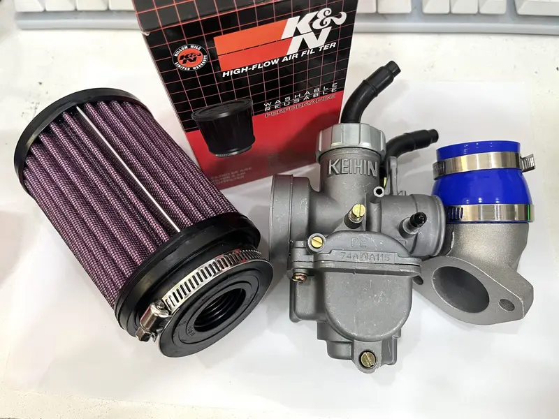 BỘ CHẾ HÒA KHÍ : Bình Xăng Con NOVA 125 (HỌNG 24) 1