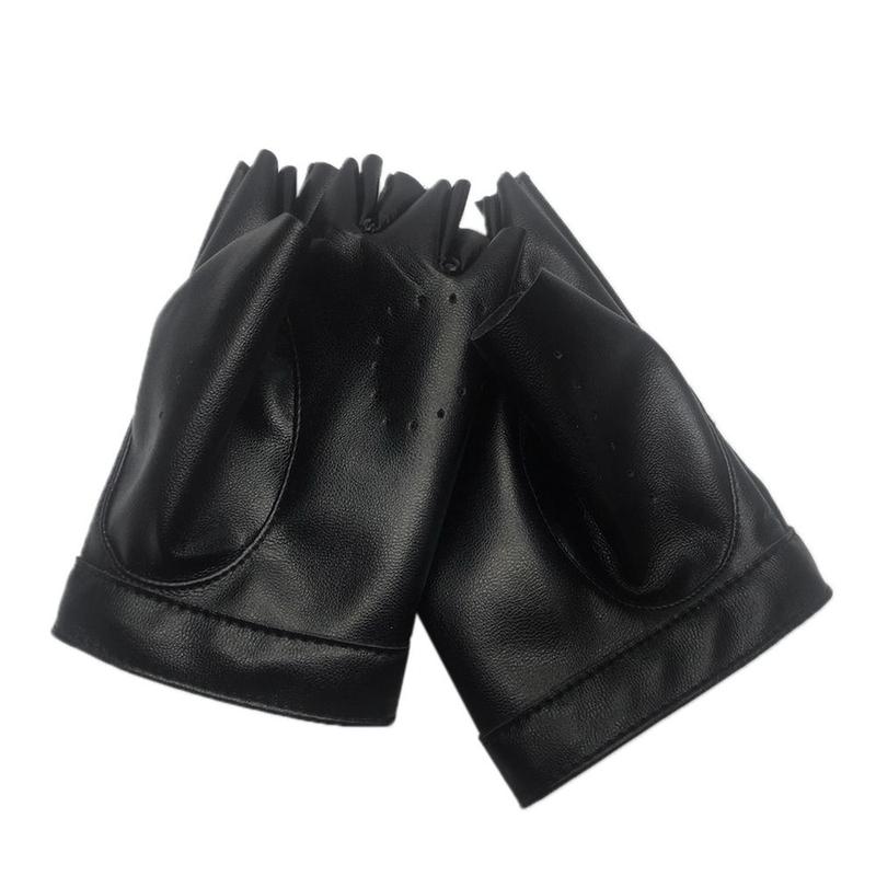 Product Introduction of Gothic lolita Performance Mittens Women Men Cosplay  Mittens Five Finger Gloves Ladys Driving Dress PU Leather Gloves 7