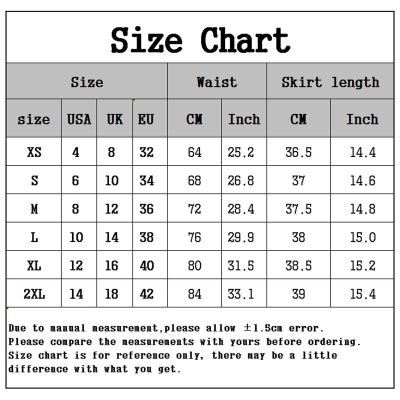 Product Introduction of [mfttuget]Fashion Women Summer Solid Color High Waist Pleated A-Line Mini Tennis Skirt 0