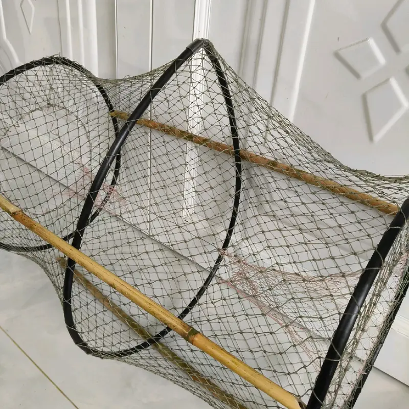 combo 10 cái lờ 3 nối tròn đường kính rộng 30cm dài 52cm hôm chỉ xoắn Bắt Cá, không kèm cây 3