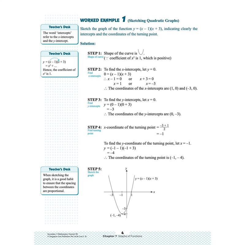 Product Introduction of original Secondary Mathematics Tutorial 1A - 3B [Express / G3] | Topical | Secondary Math School Assessment Books - SAP 19