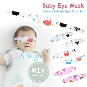 Kacamata Jemur Bayi / Penutup Mata Bayi / Eye Mask Baby Lanugo| Newborn / Perlengkapan Bayi
