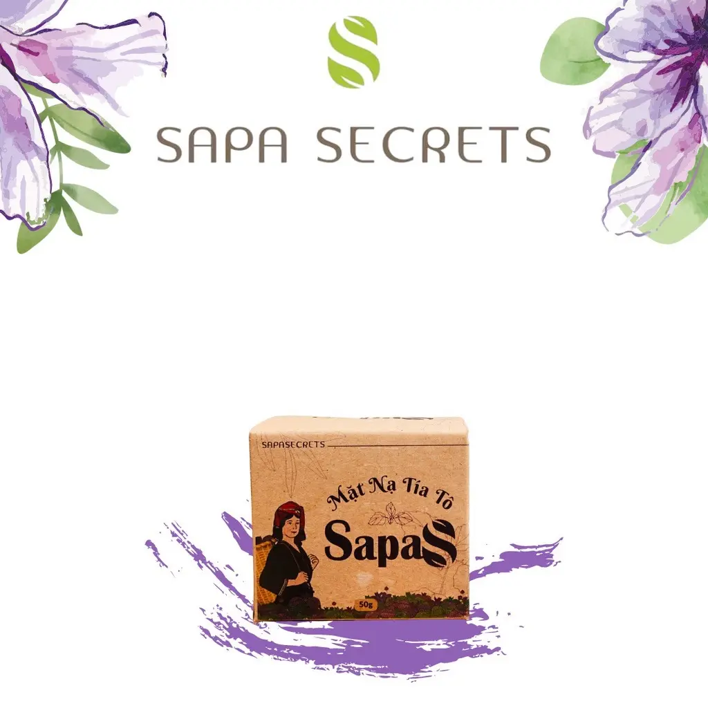 MẶT NẠ TÍA TÔ SAPA 50g Skincare Mask Dưỡng Da Mặt Dưỡng Da